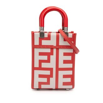 Fendi Pre-owned Fendi Marc Jacobs Mini Leather Sunshine Shopper Tote Ladies 8BS051 AMWK 229 0189