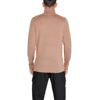 Calvin Klein Merino Wool Turtleneck - Beige