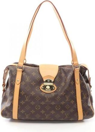 Louis Vuitton Pre-owned Shoulder Bags, female, Brown, Size: ONE SIZE Pre-owned Canvas louis-vuitton-bags