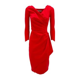 La Petite Robe Di Chiara Boni Midi Dresses, female, Red, XL, Charisse Jersey Dress