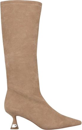 Alma En Pena Boot met rits - Dames - Laarzen met Hak - Beige - 40 EU - Schoenen