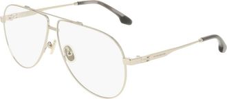 Victoria Beckham Gray Metal Glasses Womens (Frames)