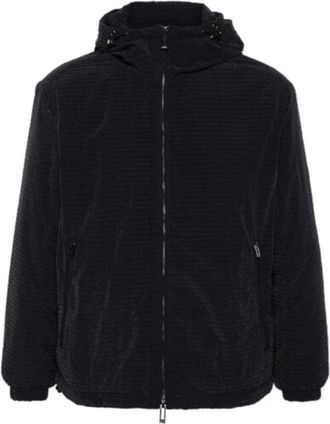 Emporio Armani Blauwe Bomberjack 3D1Ba 81Njxz 0920 - Heren - Zomerjassen - Blauw - XL - Jassen
