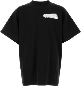 Balenciaga Black Crew Neck T-Shirt