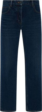 The Row Straight Jeans - Dames - Regular Fit Jeans - Blauw - W27 - Jeans