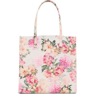 Ted Baker Soocon Tote in Cream Multi at Nordstrom Rack