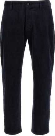 Department Five Prince Corduroy Broeken - Heren - Straight fit broeken - Blauw - W34 - Katoen - Broeken