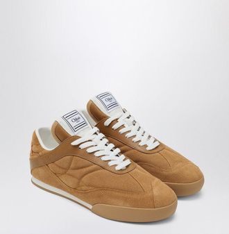 Chloé Chloé Chloé Kick Cinnamon Brown Sneakers In Suede