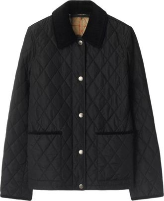 Burberry (WMNS) Burberry 26FW Quilted Jacket Black 8107510