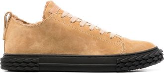 Giuseppe Zanotti Blabber low-top sneakers - men - Fabric/Rubber/Fabric - 41 - Brown