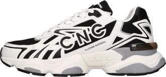 Costume National Eco-leren en Stoffen Sneakers - Heren - Sneakers - Veelkleurig - 44 EU - Leer - Schoenen