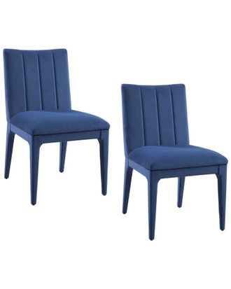 Bassett Mirror Company Brianne Navy Dining Chair
