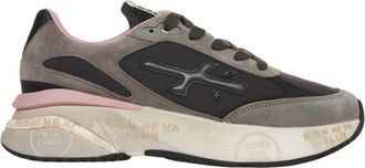 Premiata Sneakers, female, Gray, 4 UK, Urban Suede Trainers Aw25