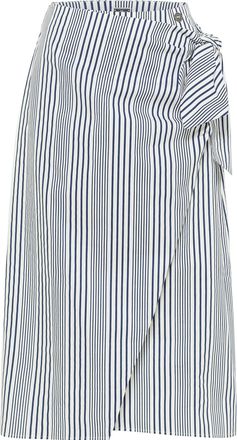 Dreimaster Dreimaster Wikkelrok Dames gebroken wit/goud