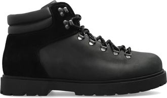 Birkenstock Jackson 2.0 schoenen - Heren - Veterlaarzen - Zwart - 41 EU - Leer - Schoenen