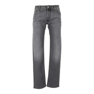 Jacob Cohen Heren, Jeans, Grijs, Maat: W40