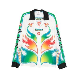 Casablanca Stylish Shirt Sh-006 in Fllau