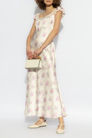 LoveShackFancy Dress Rose, Womens, Cream