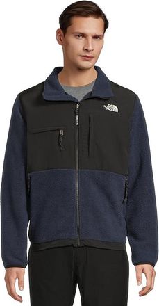 The North Face Retro Denali Jacket Mens Coat Summit Navy/TNF Black : 3XL, Fleece/Polyester