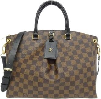 Louis Vuitton Pre-owned Odeon Tote Damier Bag - - Pre-owned - Donna - Marrone - ONE SIZE