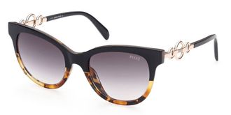 Pucci Emilio Pucci EP0157 05B Womens Sunglasses Black Size 54