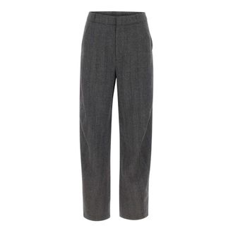 Coperni Pantalones rectos - Trousers - Mujer - Gris - 2XS