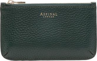 Aspinal of London Portamonete in pelle - Verde
