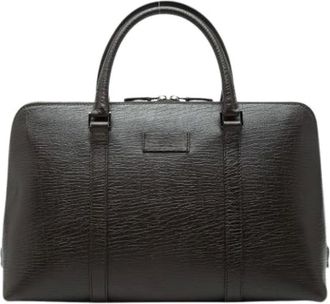 Gucci Pre-owned Handbags, female, Brown, Size: ONE SIZE Pre-owned Vintage Tote bag