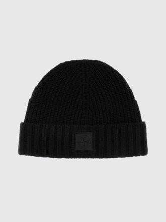 Stone Island Hat Men color Black