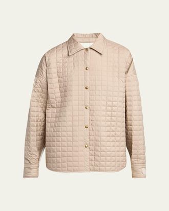 Moncler Reversible Quilted Shirt Jacket