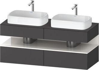 Duravit Duravit Qatego Consola Mueble Bajo Lavabo, 2 Extensiones, 2