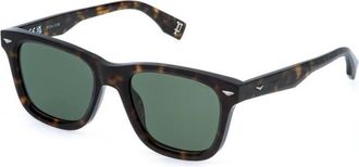Police Splr 80 02Bl Zonnebril - Heren - Zonnebrillen - Bruin - 53 MM - Nylon - Accessoires