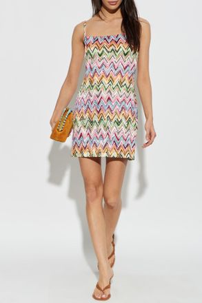 Missoni Off-shoulder Dress, Womens, Multicolour