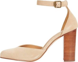 Soludos Womens Collette Heeled Pumps In Sand