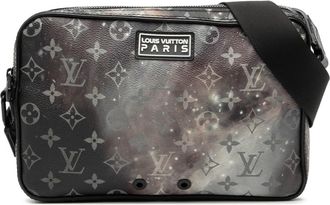 Louis Vuitton Monogram Black Gray Purple Monogram Shoulder Bag (Pre-Owned)