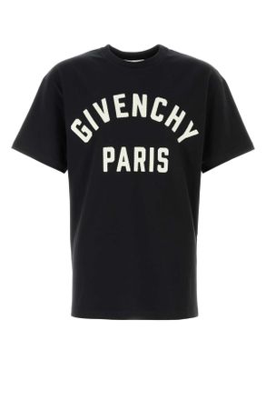 Givenchy Black Cotton T Shirt