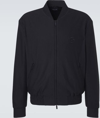 Giorgio Armani Logo blouson jacket