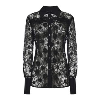 Pinko Shirts, female, Black, Size: 2XS Shirts