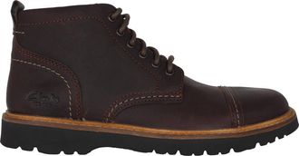 Clarks Weltridge Zip - Heren - Veterlaarzen - Bruin - 44 1/2 EU - Leer - Schoenen