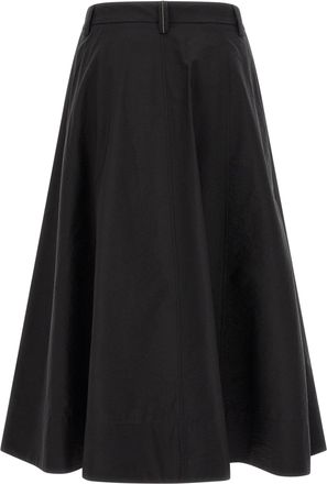 Brunello Cucinelli Sartorial Skirt - Black