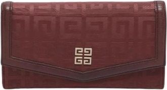 Givenchy Pre-owned Wallets, female, Red, Size: ONE SIZE Pre-owned Leather Wallet