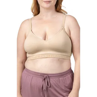 Kindred Bravely Signature Sublime Contour Pumping Bra in Beige at Nordstrom, Size X-Large