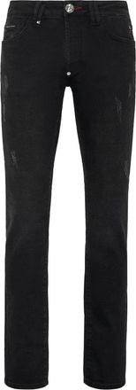Philipp Plein Heren, Jeans, Zwart, Maat: W31 Denim