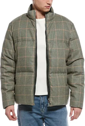 Thom Browne Reversible Wool Puffer Down Coat