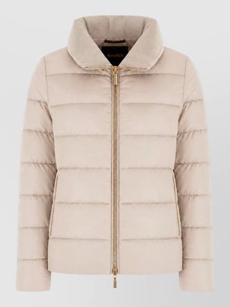 Moorer silk blend down puffer jacket