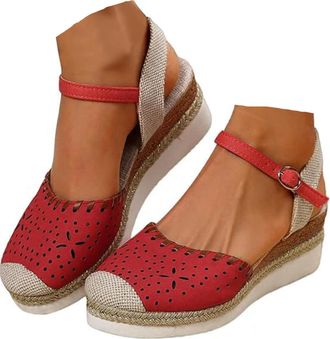 Generic Orthopedic Closed Toe Platform Wedge Sandals for Women Summer Dressy,2026 Casual Comfortable Lightweight Platform Wedges Heels Sandals Walking Non Sli