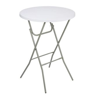No Brand Mesa blanco h110xb80xl80cm