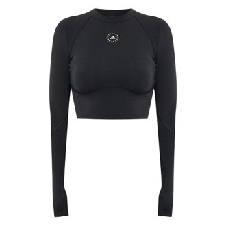 adidas Logo-detail Long-sleeve Top