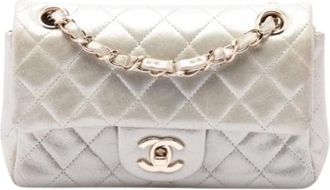 Chanel Pre-owned Mini Classic Flap - - Pre-owned - Donna - Grigio - ONE SIZE