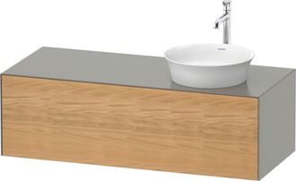 Duravit Tulip Blanco, Mueble De Pared, Ancho 1300 X Fondo 550mm, - Duravit